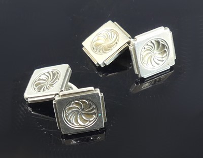 Lot 2612 - Henry Pilstrup for Georg Jensen - a pair of...