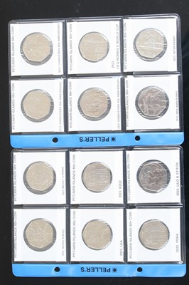 Lot 2495 - Pitcairn Islands, a collection of mainly...