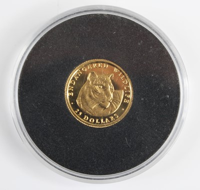 Lot 2356 - Cook Islands, 1990 Endangered Wildlife gold...
