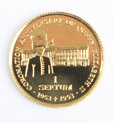 Lot 2301 - Bhutan, 1995 Coronation Anniversary of Queen...