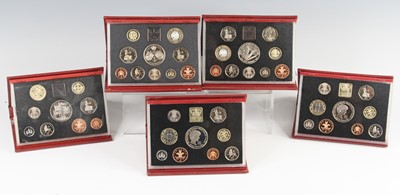 Lot 2382 - The Royal Mint, a collection of five United...