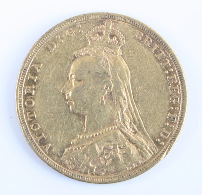 Lot 2352 - Great Britain, 1891 gold full sovereign,...