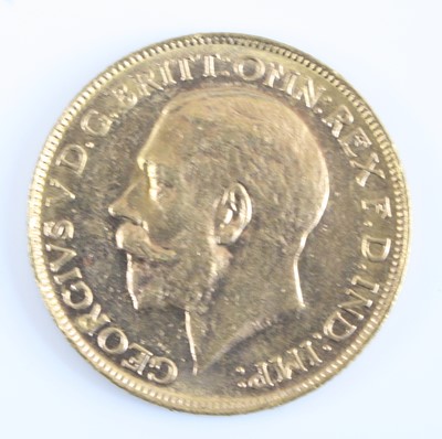 Lot 2350 - Great Britain, 1918 gold full sovereign,...