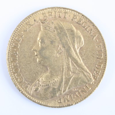 Lot 2344 - Great Britain, 1900 gold full sovereign,...