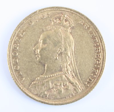 Lot 2337 - Great Britain, 1889 gold full sovereign,...