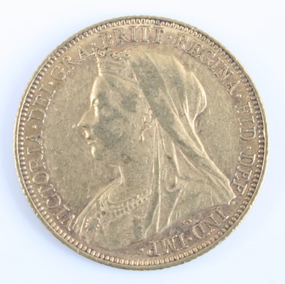 Lot 2333 - Great Britain, 1900 gold full sovereign,...
