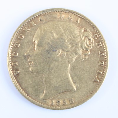 Lot 2329 - Great Britain, 1858 gold full sovereign,...