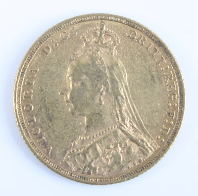 Lot 2309 - Great Britain, 1890 gold full sovereign,...