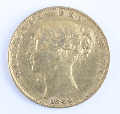 Lot 2310 - Great Britain, 1842 gold full sovereign,...