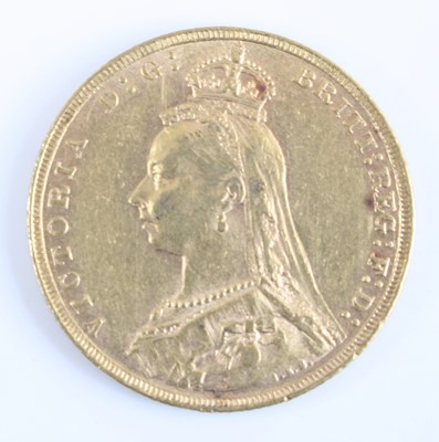 Lot 2314 - Great Britain, 1891 gold full sovereign,...