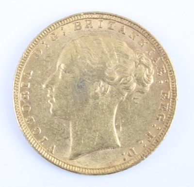 Lot 2317 - Great Britain, 1873 gold full sovereign,...