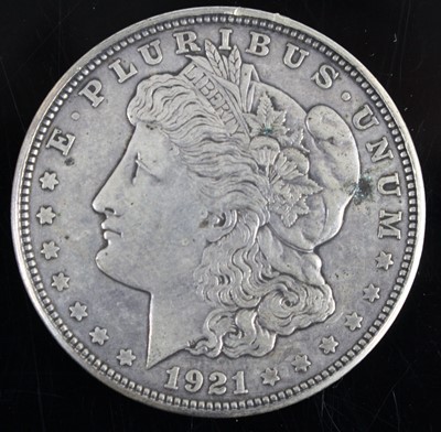 Lot 2465 - United States Of America, 1921 Morgan dollar,...