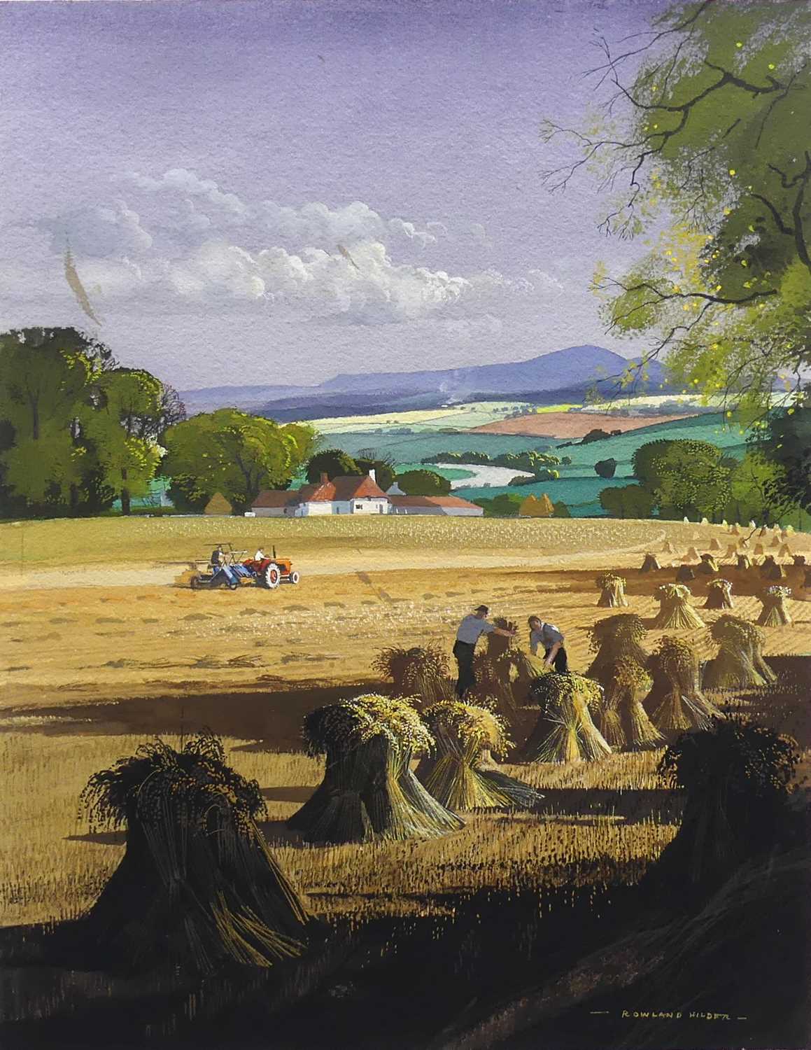 Lot 323 - Rowland Hilder OBE (1905-1993) - Landscape...