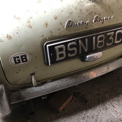 Lot 2911 - A 1965 Mini Cooper Reg No. BSN183 Engine No....