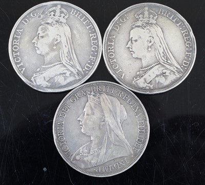 Lot 2487 - Great Britain, 1888 crown, Victoria jubilee...