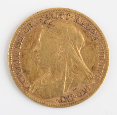 Lot 2411 - Great Britain, 1900 gold half sovereign,...