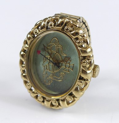 Lot 2793 - A Vivienne Westwood gilt metal quartz...