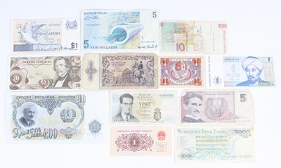 Lot 2453 - World, a large collection of banknotes to...