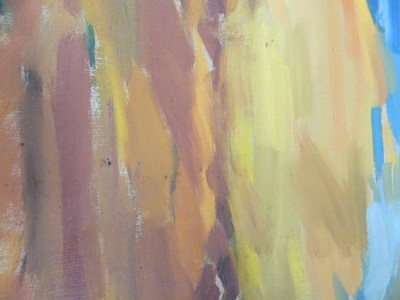Lot 342 - Philip Sutton RA (b.1928) - Cornfield, oil on...