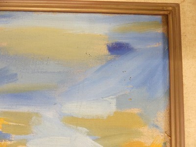 Lot 342 - Philip Sutton RA (b.1928) - Cornfield, oil on...