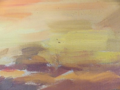 Lot 342 - Philip Sutton RA (b.1928) - Cornfield, oil on...