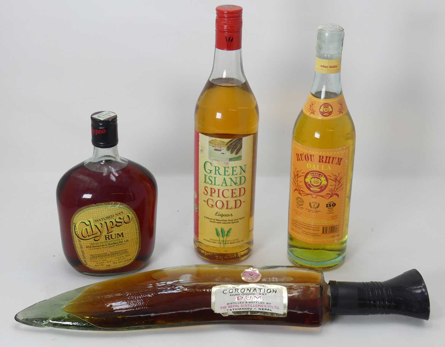 Lot 1198 - Coronation Khukri Special rum from the Nepal...