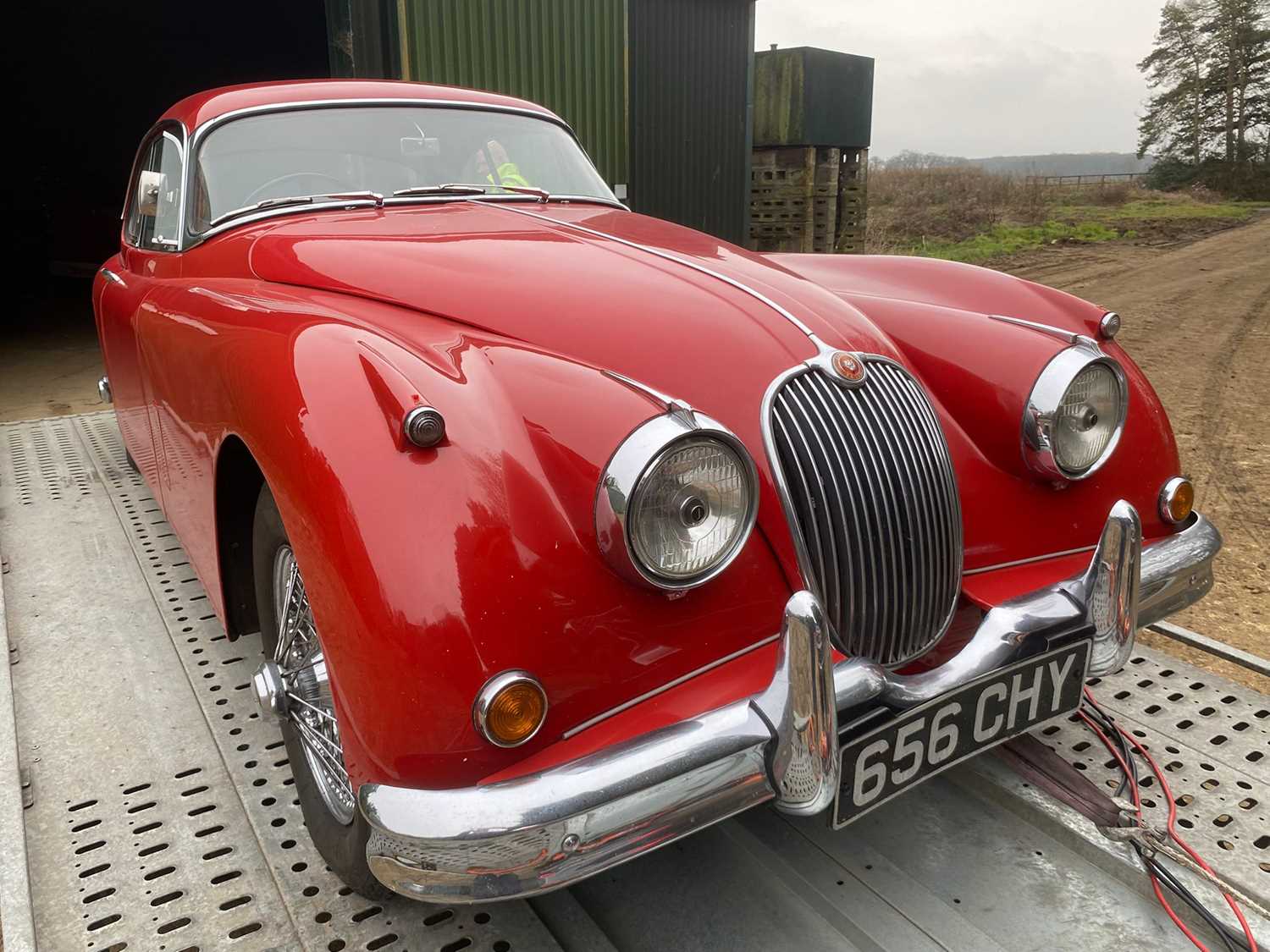 Lot 2906 - A 1958 Jaguar XK150 3.4 FHC Reg No. 656CHY...