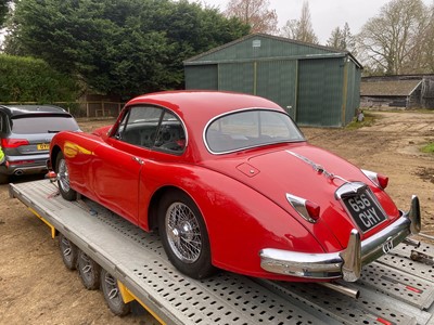 Lot 2906 - A 1958 Jaguar XK150 3.4 FHC Reg No. 656CHY...