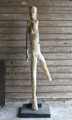 Lot 68 - Peter Jackson (1930-2019) - Abstract Elongated...