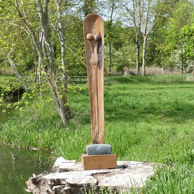 Lot 244 - Peter Jackson (1930-2019) - Totem, stained,...