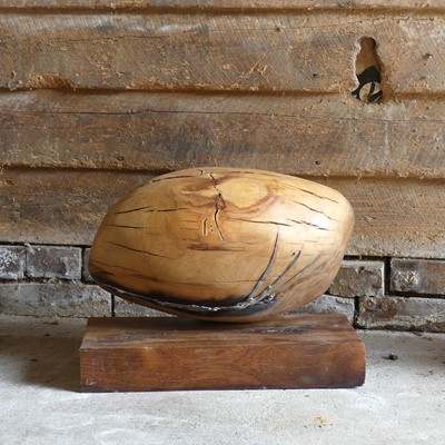 Lot 47 - Peter Jackson (1930-2019) - Oval Form, stained...