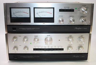 Lot 1447 - A collection of audio equipment, to include a...