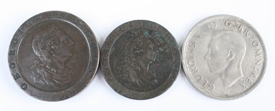 Lot 2470 - Great Britain, 1797 cartwheel penny, obv:...