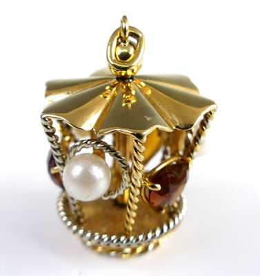 Lot 2785 - Gabriel Lucas - a yellow and white metal...