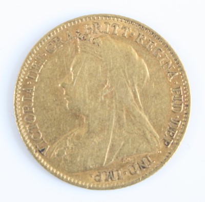 Lot 2295 - Great Britain, 1894 gold half sovereign,...