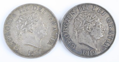 Lot 2505 - Great Britain, 1817 half crown, George III...