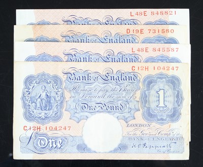 Lot 2503 - Great Britain, Bank of England, four wartime...