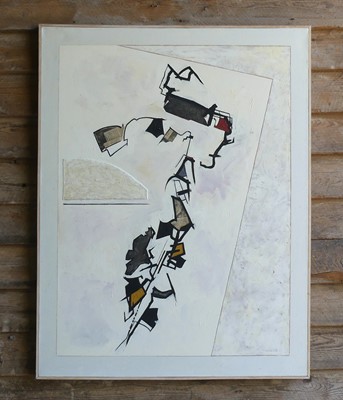 Lot 228 - Peter Jackson (1930-2019) - Structure I, oil...