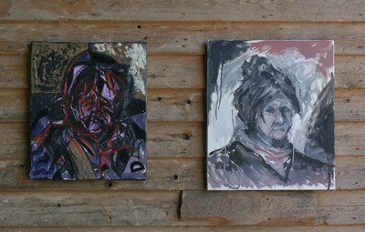 Lot 158 - Peter Jackson (1930-2019) - Paul - Picena, oil...
