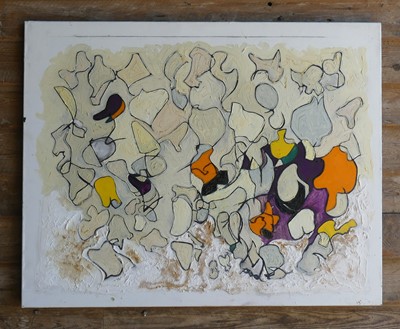 Lot 134 - Peter Jackson (1930-2019) - Complex Sea, oil...