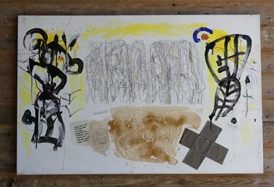 Lot 214 - Peter Jackson (1930-2019) - Calanais, oil and...
