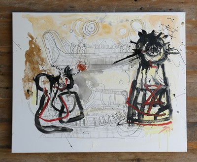 Lot 218 - Peter Jackson (1930-2019) - Drunken Boat, oil,...