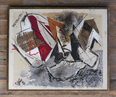 Lot 219 - Peter Jackson (1930-2019) - Rimbaud, oil and...