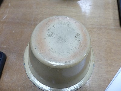 Lot 37 - A Doulton Lambeth stoneware oil lamp base,...