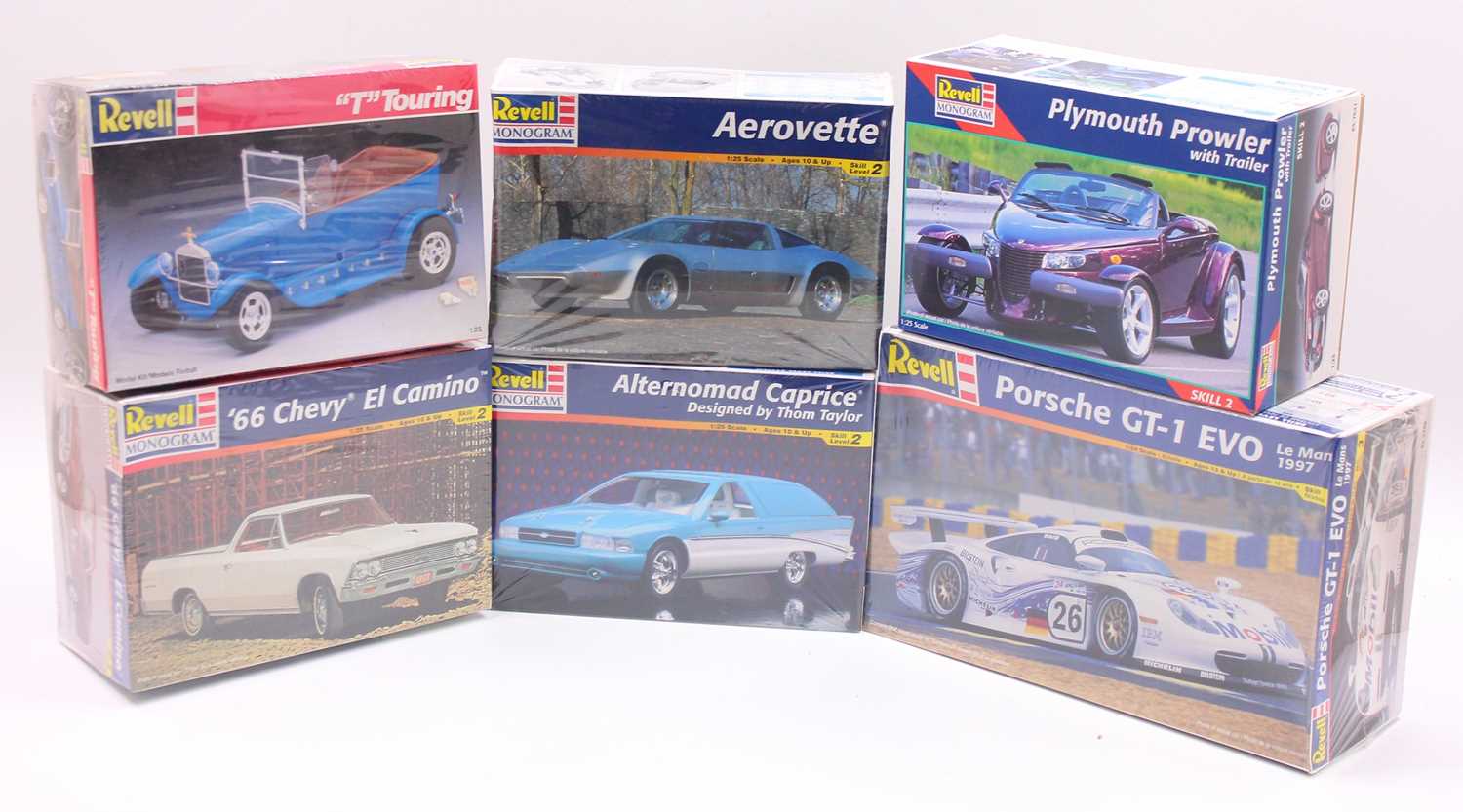 Lot 642 - A collection of six Revell/Revell Monogram...