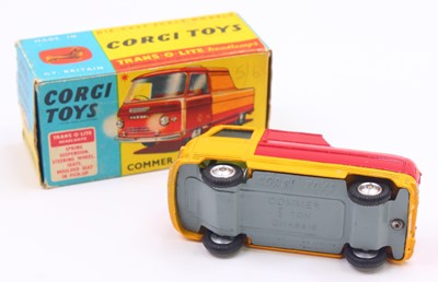 Lot 1368 - Corgi Toys No. 465 Commer Pick-Up truck, red...