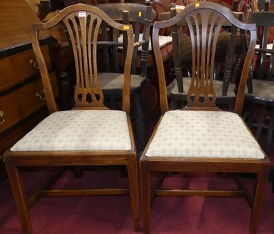 Lot 1287 - A collection of three 19th century mahogany...