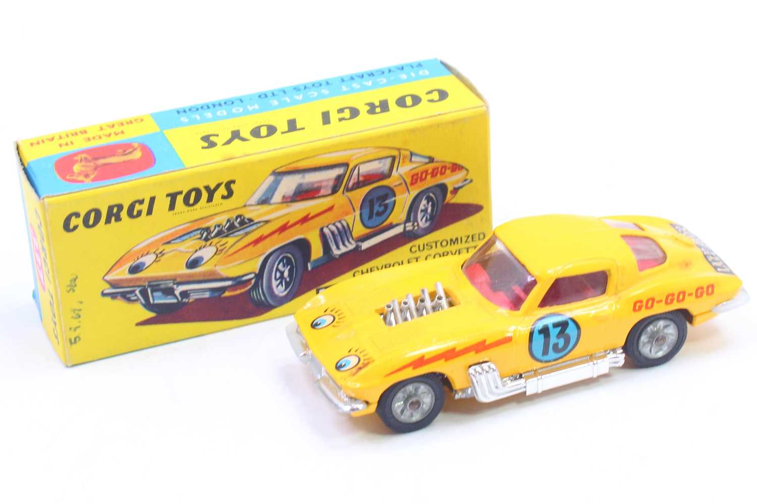 Lot 1405 - Corgi Toys, 337 Customised Chevrolet Corvette...