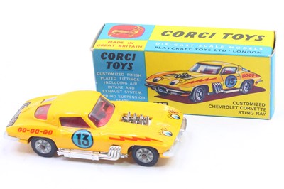 Lot 1405 - Corgi Toys, 337 Customised Chevrolet Corvette...