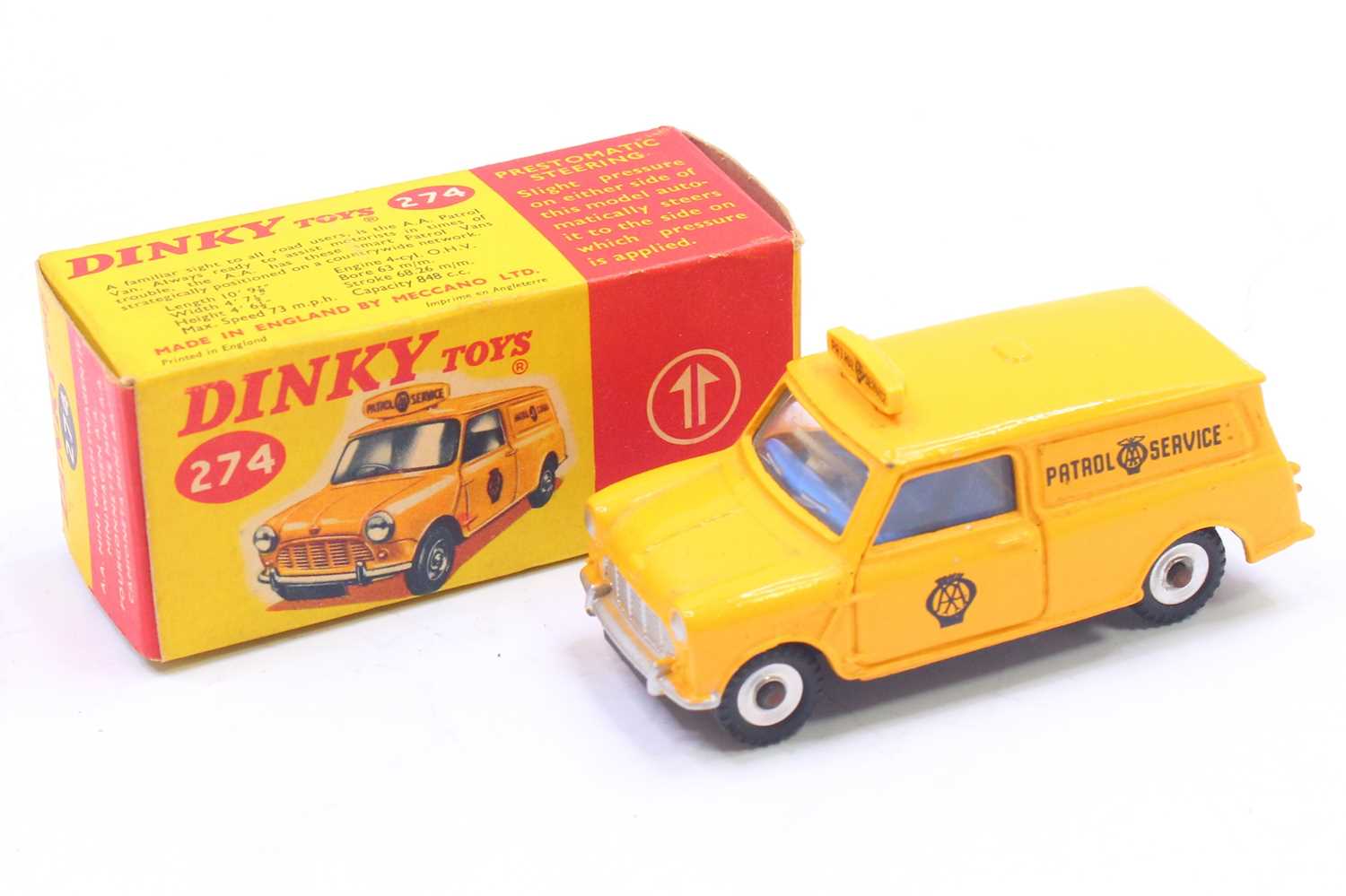 Lot 1057 - Dinky Toys, 274 Morris Minor AA Mini van,...